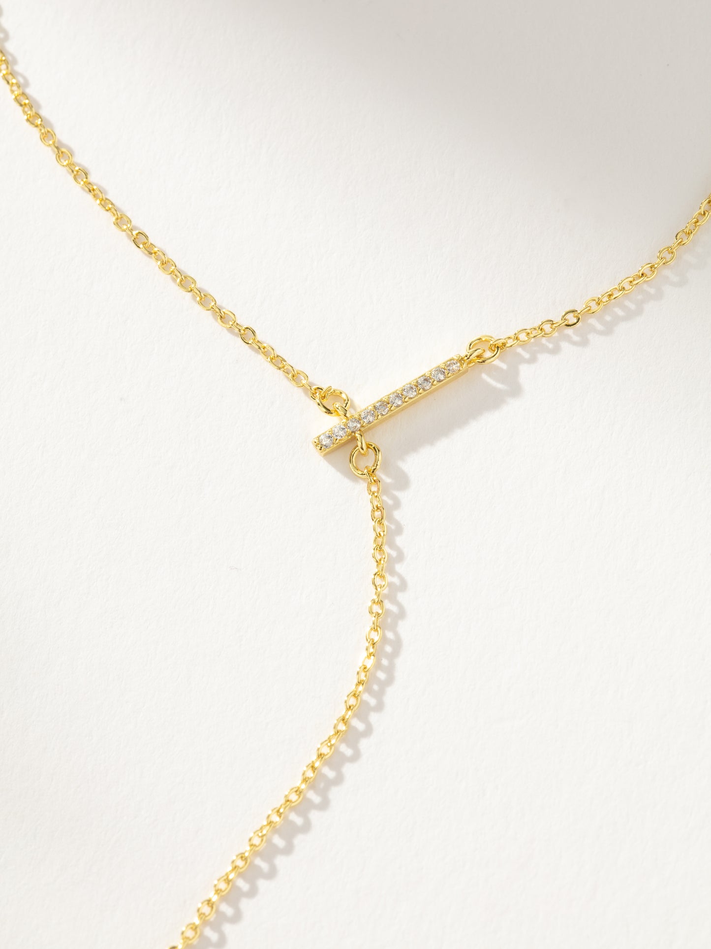 Imperfect Necklace | Gold | Product Detail Image | Uncommon James