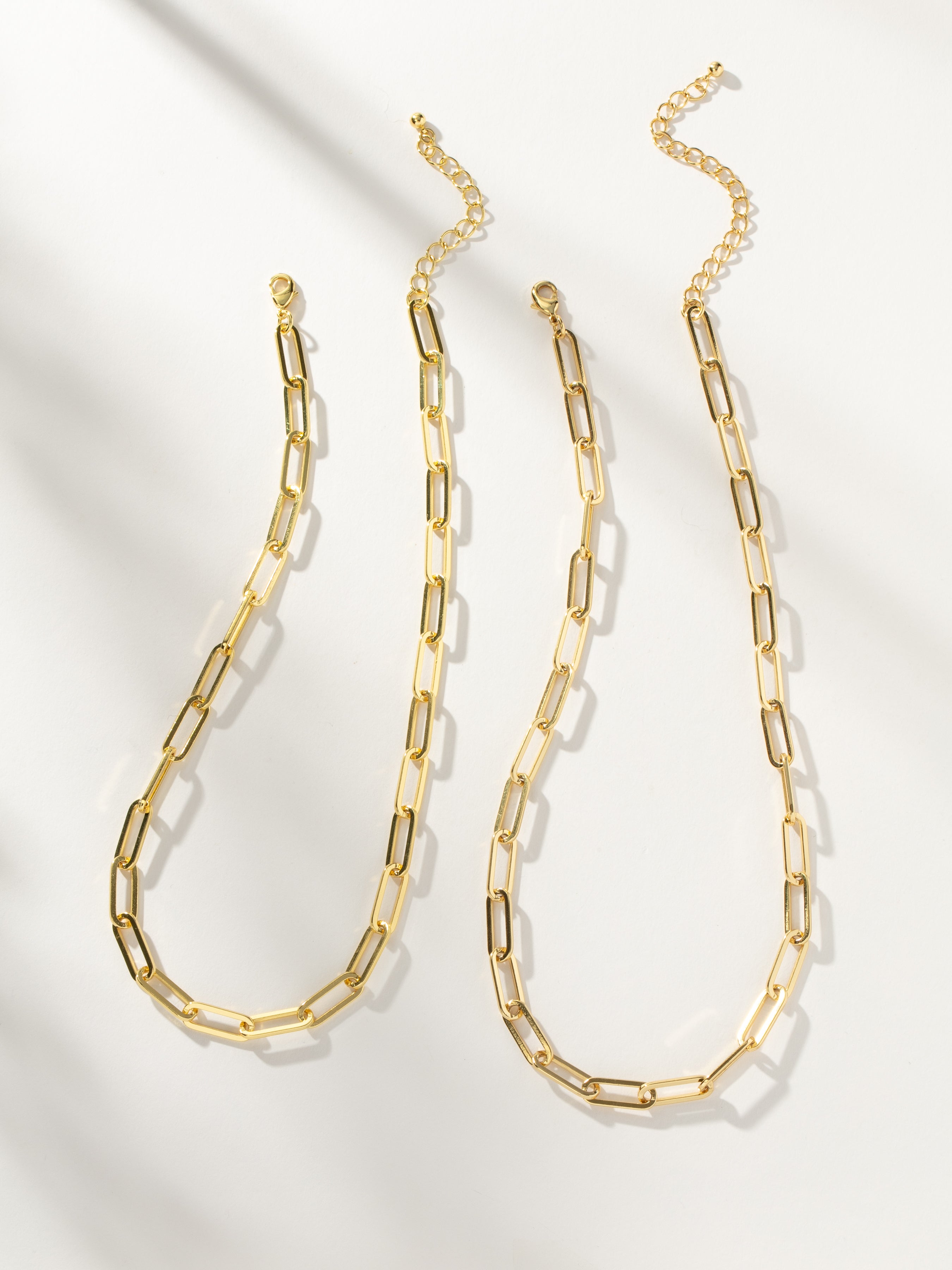 Linked Up Paperclip Chain Necklace in Gold | Uncommon James