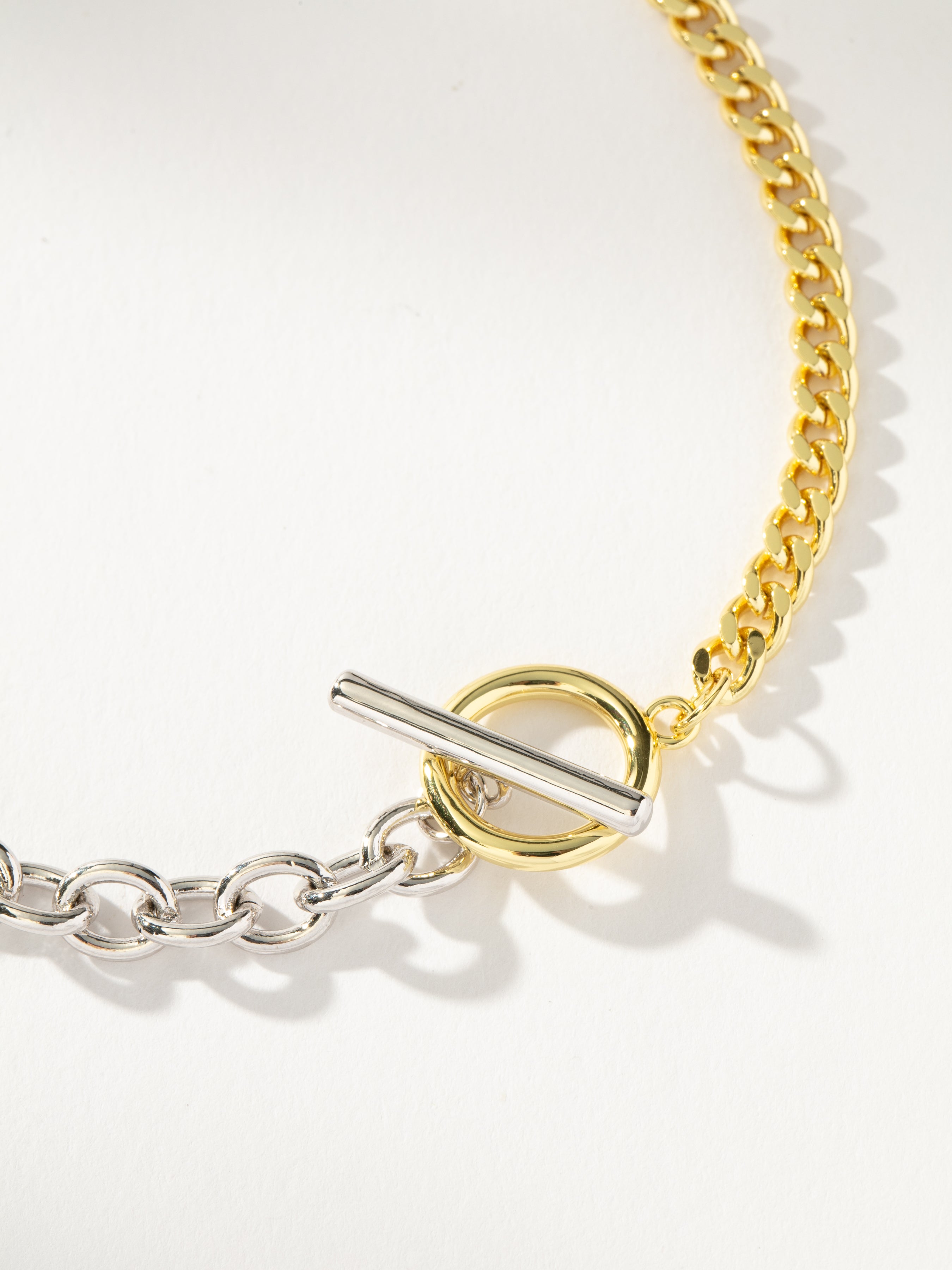 Silver Mix Chain Necklace PRY シュウト Silver Mixed Chain necklace – Bling Zoo