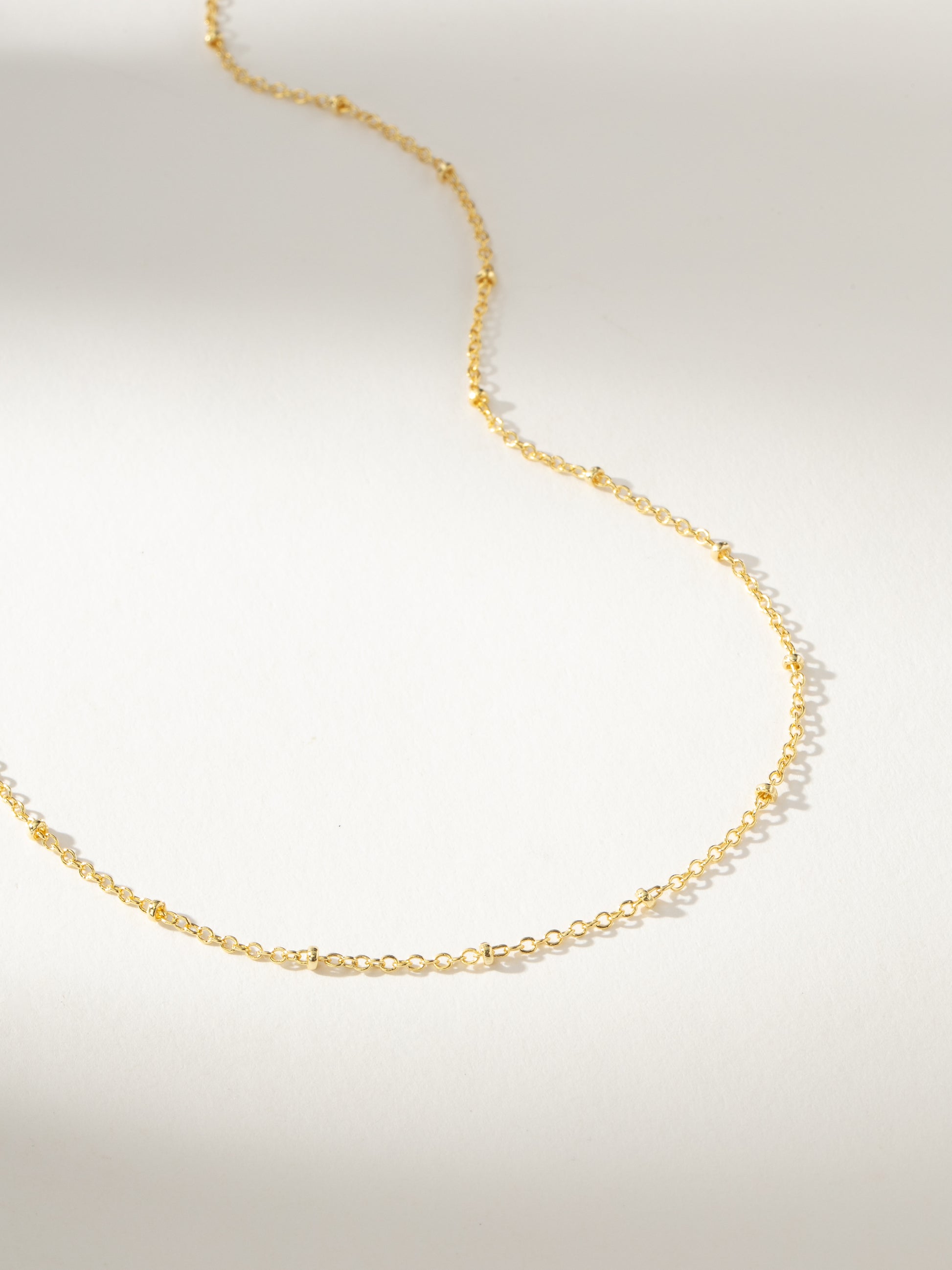 Sweet Chain Necklace | Gold | Product Detail Image | Uncommon James
