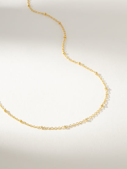 ["Sweet Chain Necklace ", " Gold ", " Product Detail Image ", " Uncommon James"]