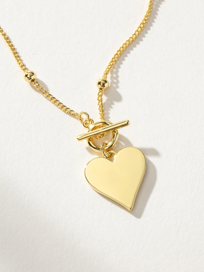 ["Touch of Love Necklace ", " Gold ", " Product Detail Image ", " Uncommon James"]