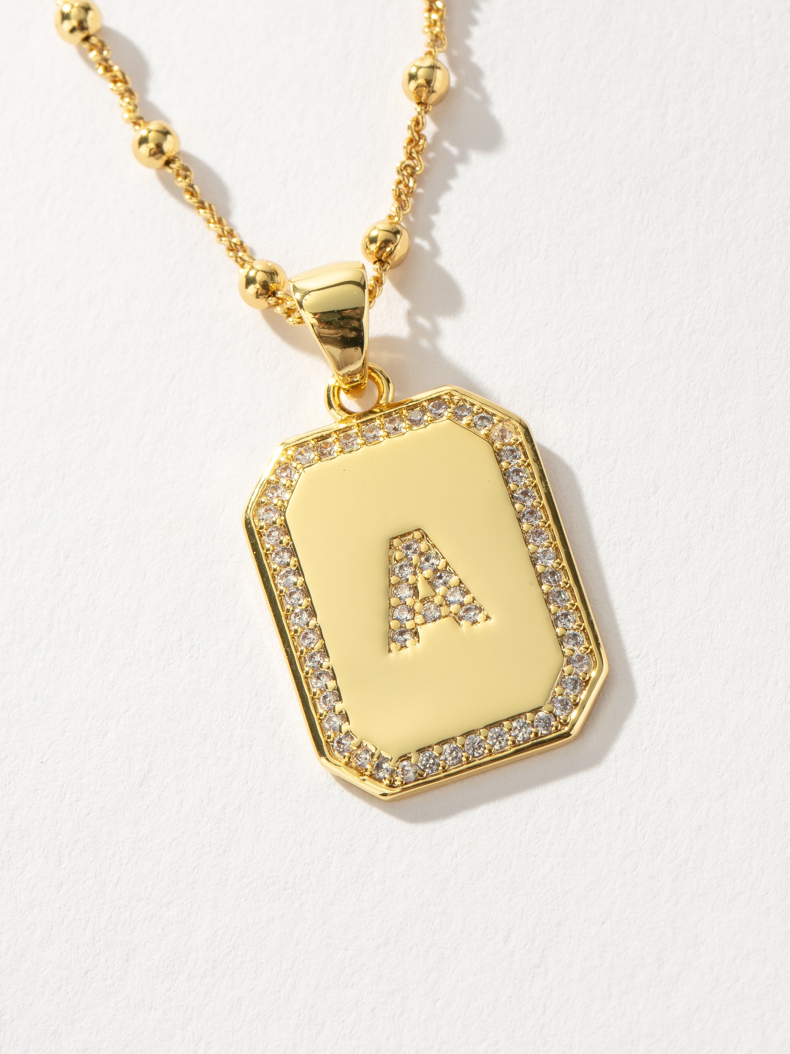 Gold Sur 2.0 Initial Necklace | Personalized Jewelry | Uncommon James Gold Sur 2.0 Initial Necklace | Personalized Jewelry | Uncommon James