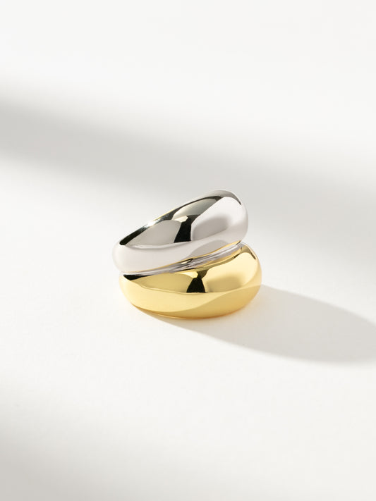 Mixed Up Ring | Mixed Metal | Product Image | Uncommon James