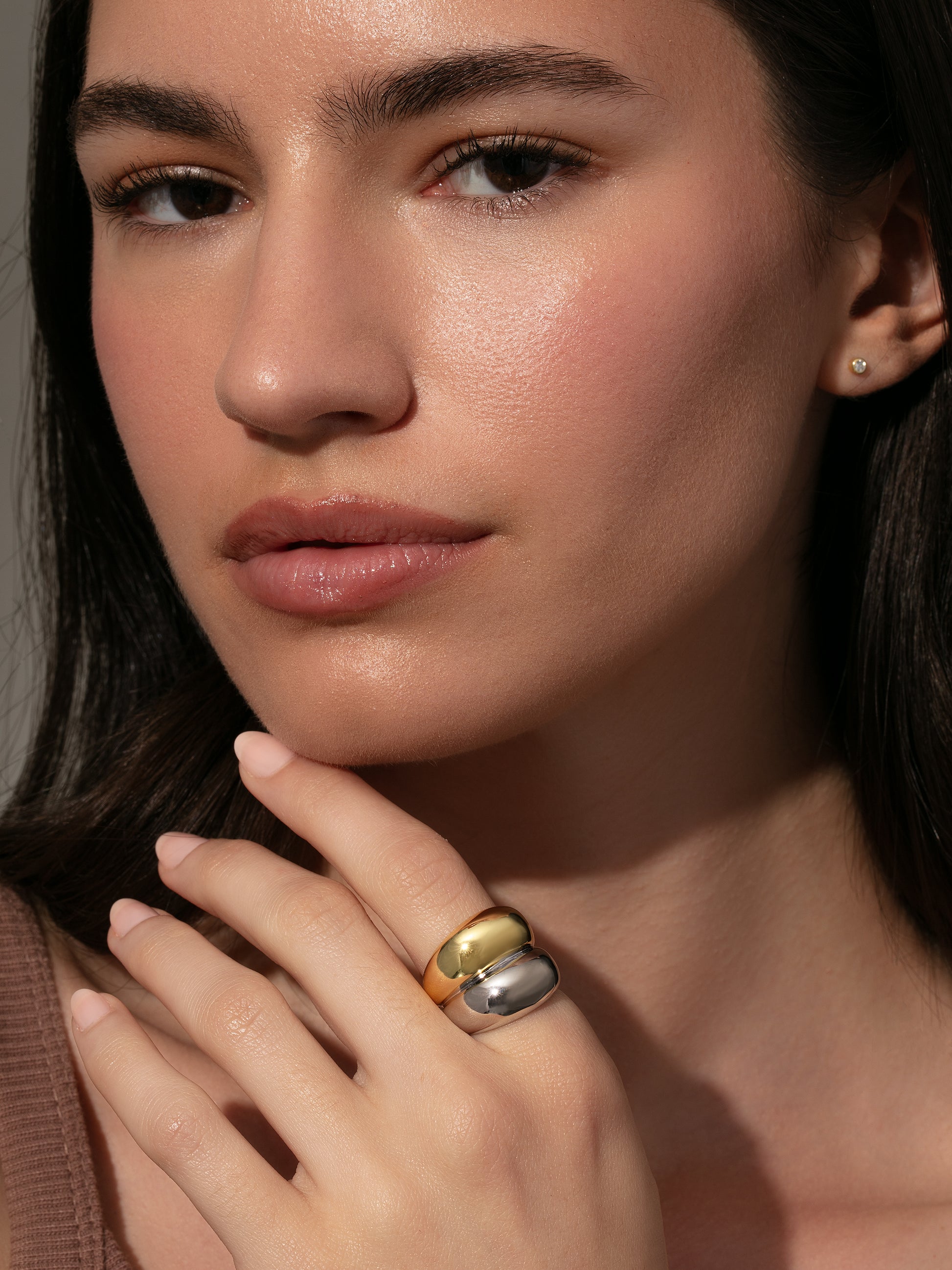 Mixed Up Silver and Gold Mixed Metal Ring | Uncommon James