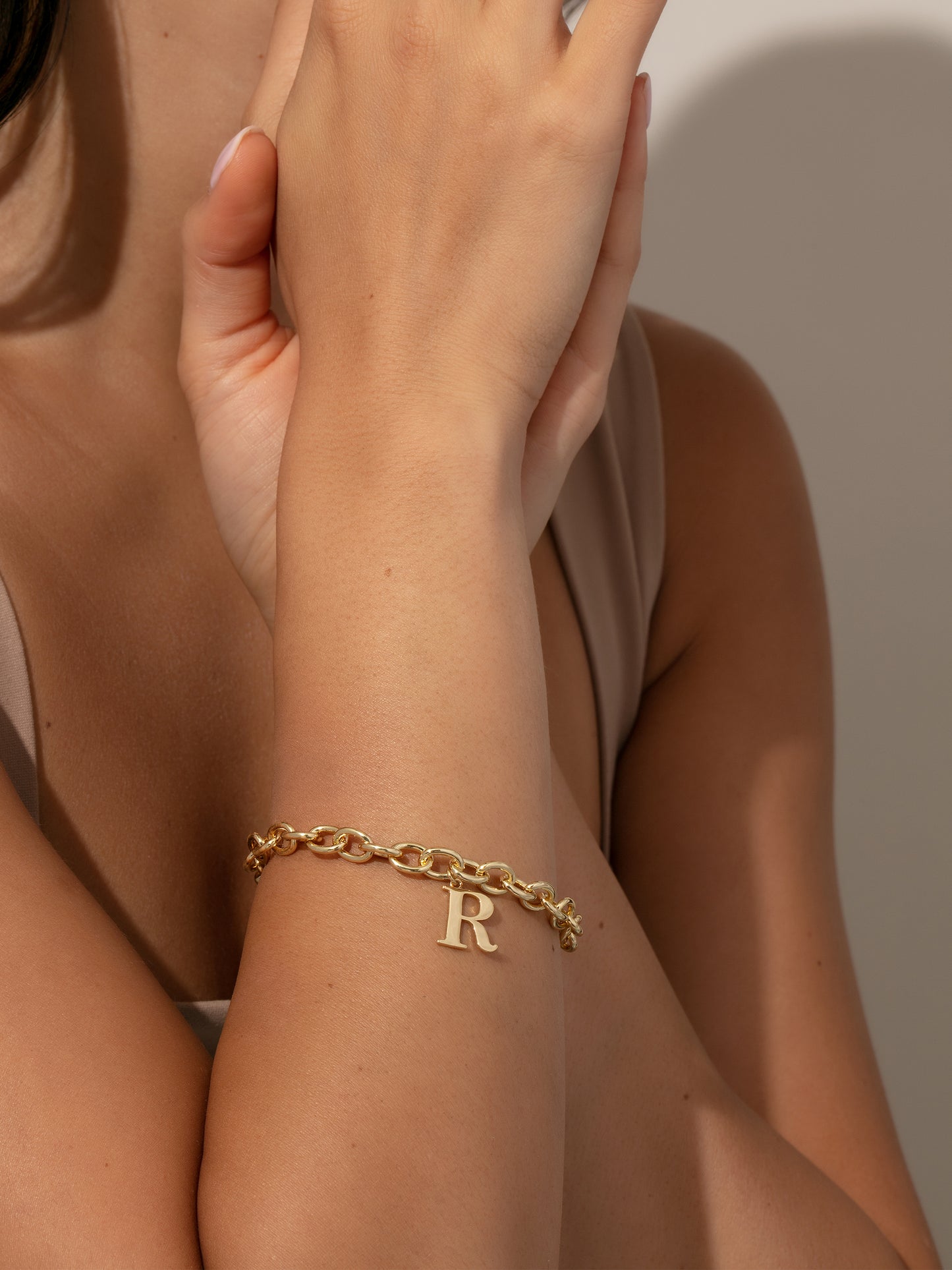 Remember Me Bracelet | Gold | Model Image | Uncommon James