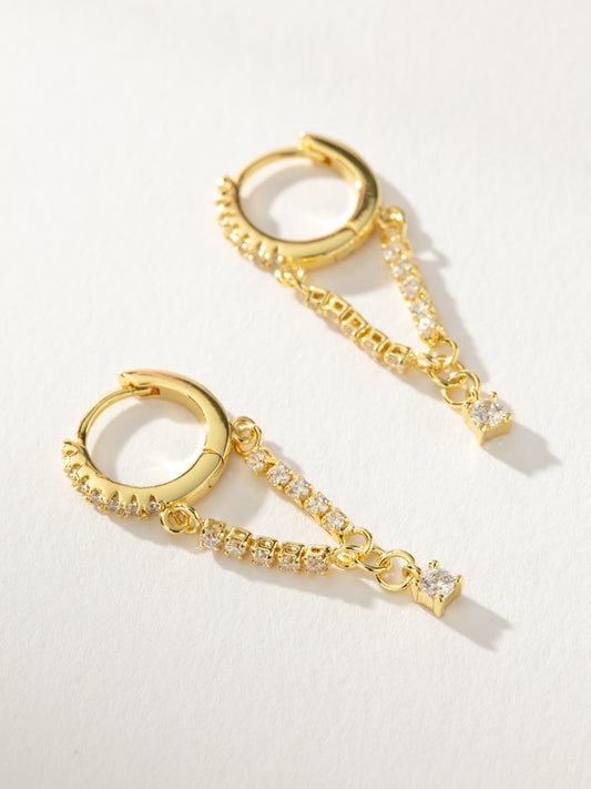 A Girl's Best Earrings | Gold | Product Image | Uncommon James
