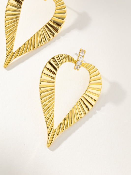 Honeymoon Earrings | Gold | Product Detail Image | Uncommon James