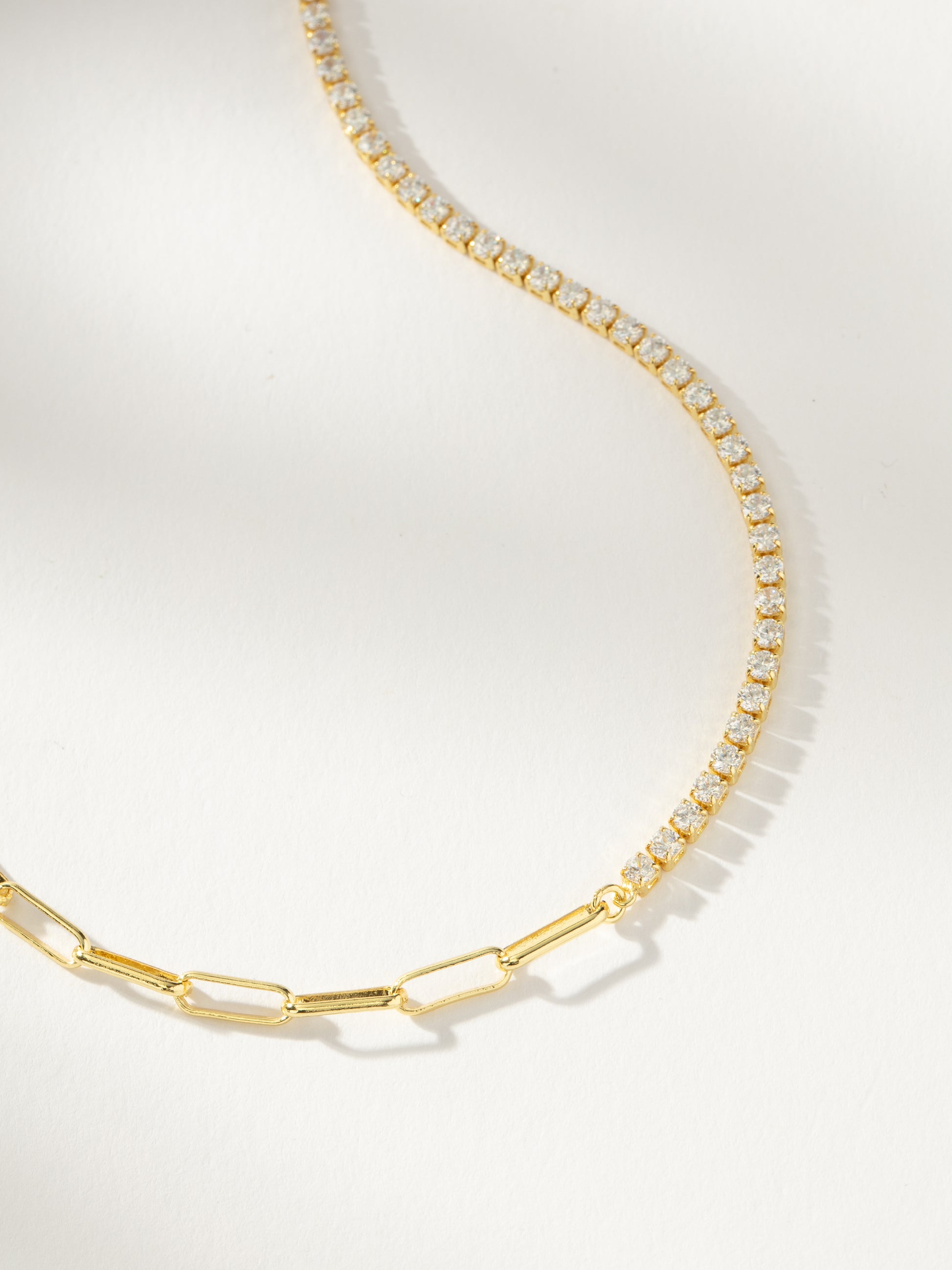 Double Life Chain Necklace | Gold | Product Detail Image | Uncommon James