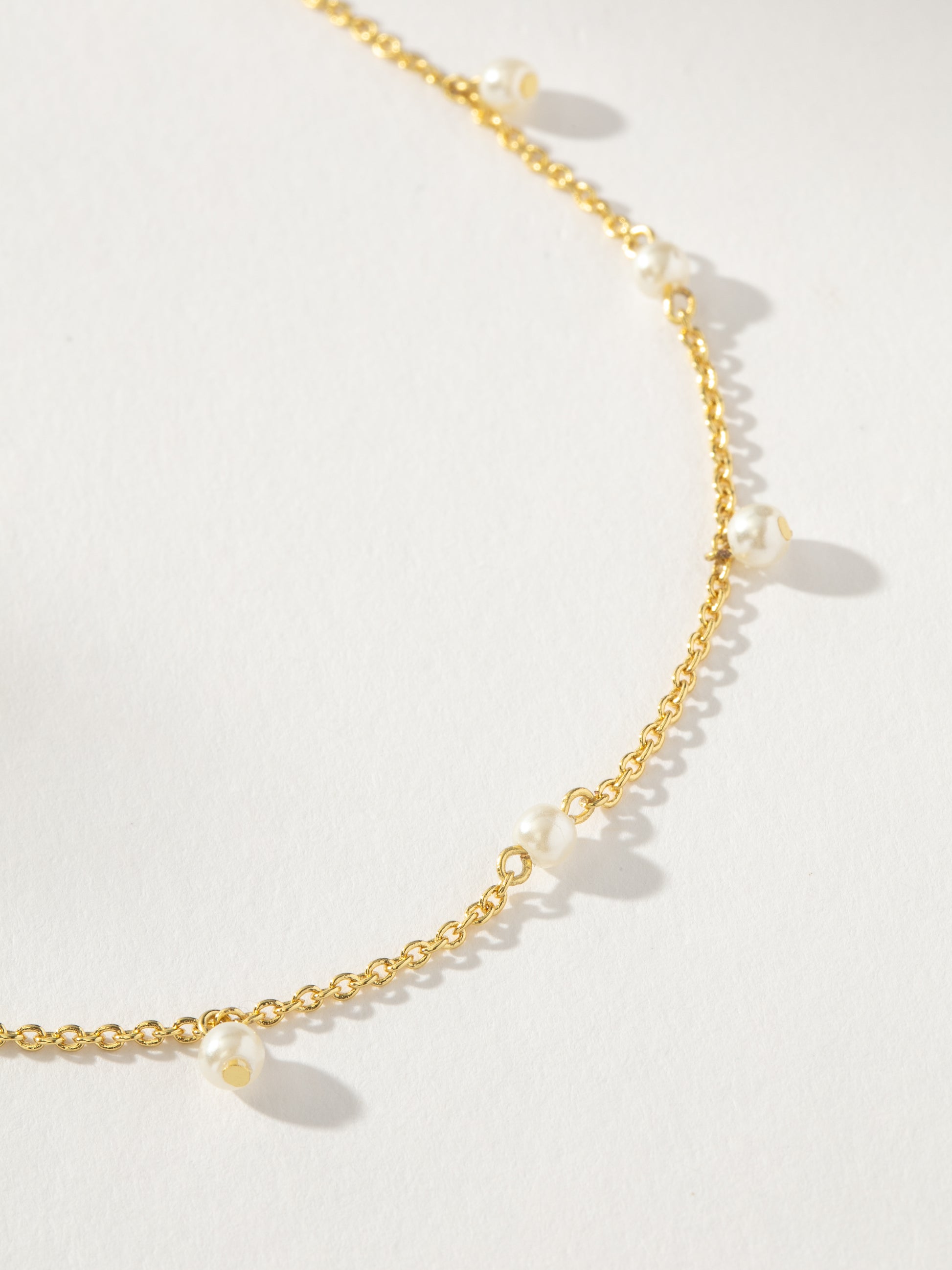 Flirty Pearl Necklace | Gold | Product Detail Image | Uncommon James