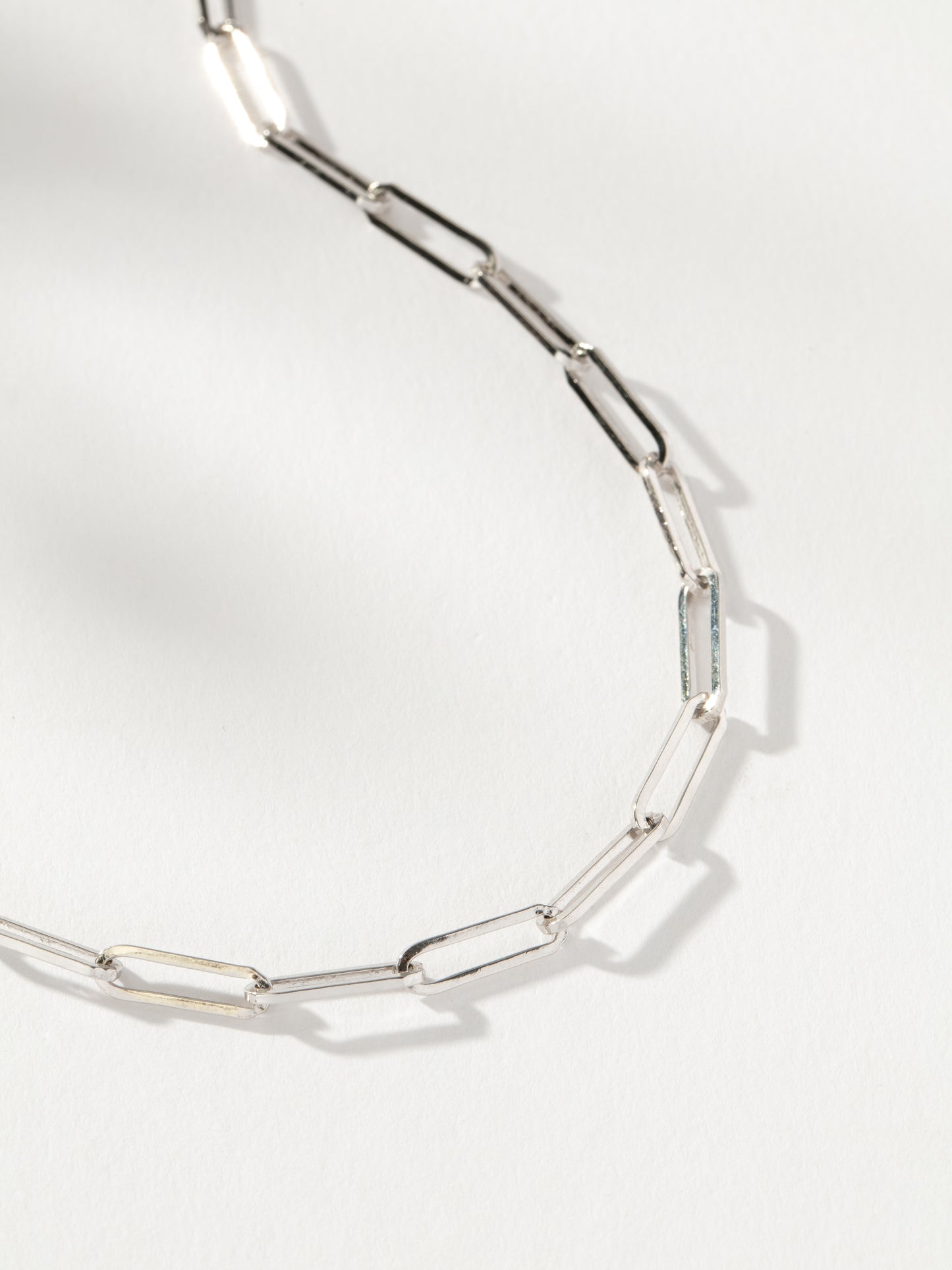 Mini Linked Up Necklace | Sterling Silver | Product Detail Image | Uncommon James