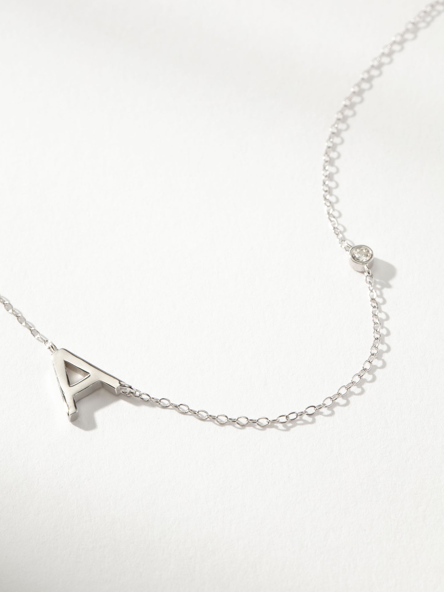 Personalized Touch Necklace | Sterling Silver A | Product Image | Uncommon James