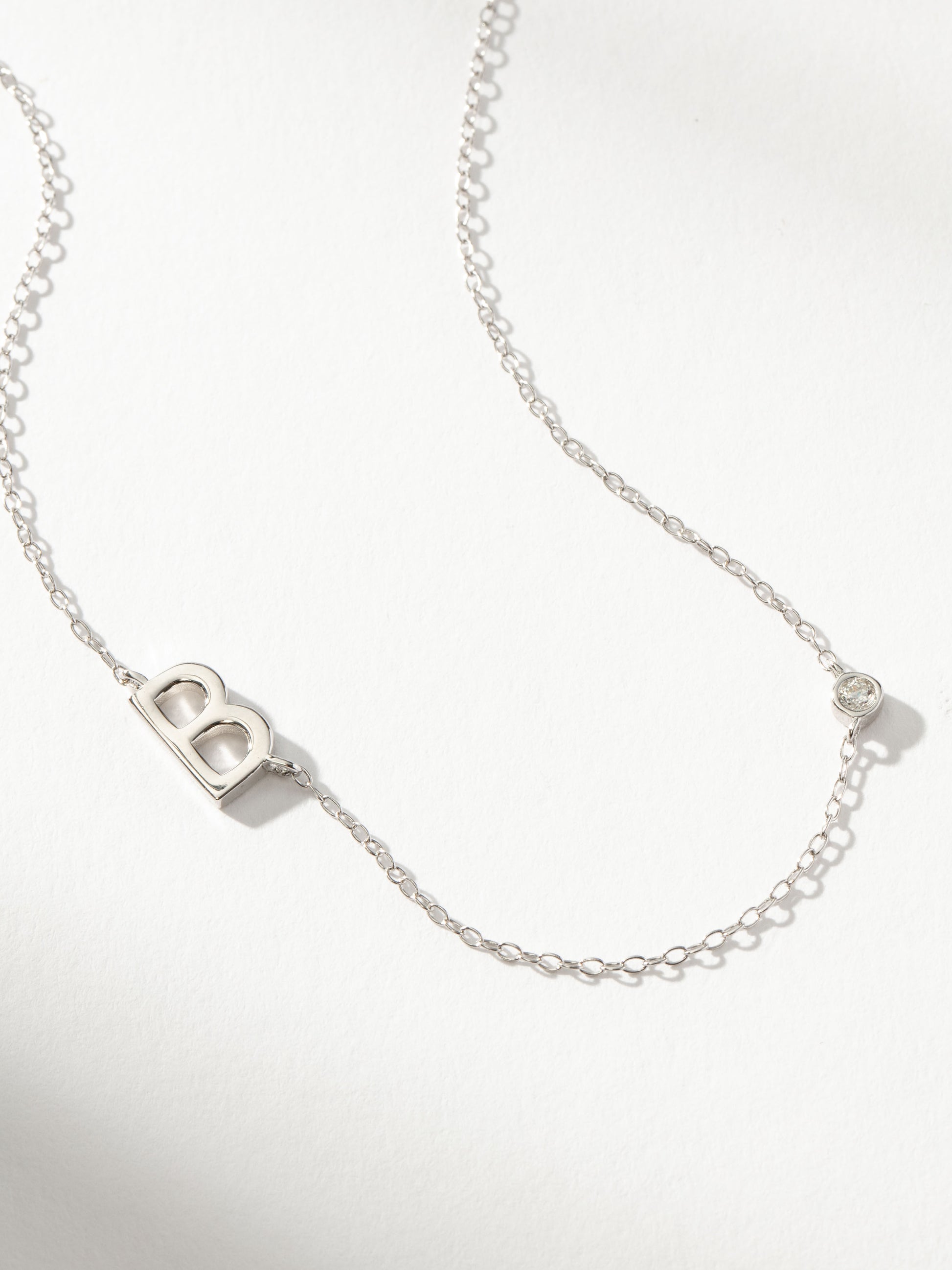 Personalized Touch Necklace | Sterling Silver B | Product Image | Uncommon James