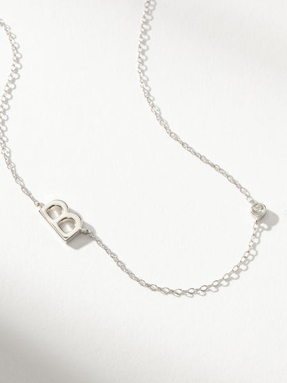 ["Personalized Touch Necklace ", " Sterling Silver B ", " Product Image ", " Uncommon James"]