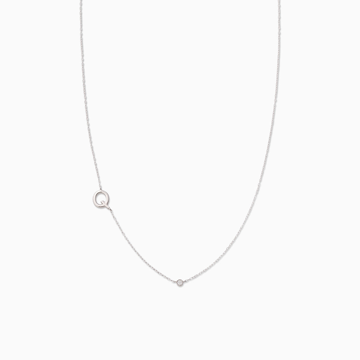 Personalized Touch Necklace | Sterling Silver Q | Product Image | Uncommon James