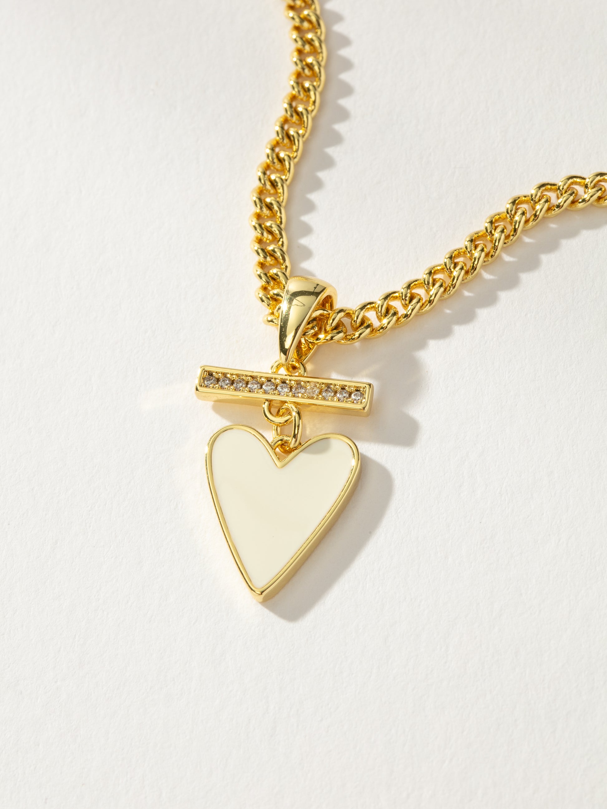 Pure Heart Necklace | Gold | Product Detail Image | Uncommon James