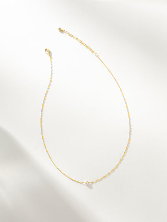 Timeless Pearl Necklace | Gold | Product Image | Uncommon James