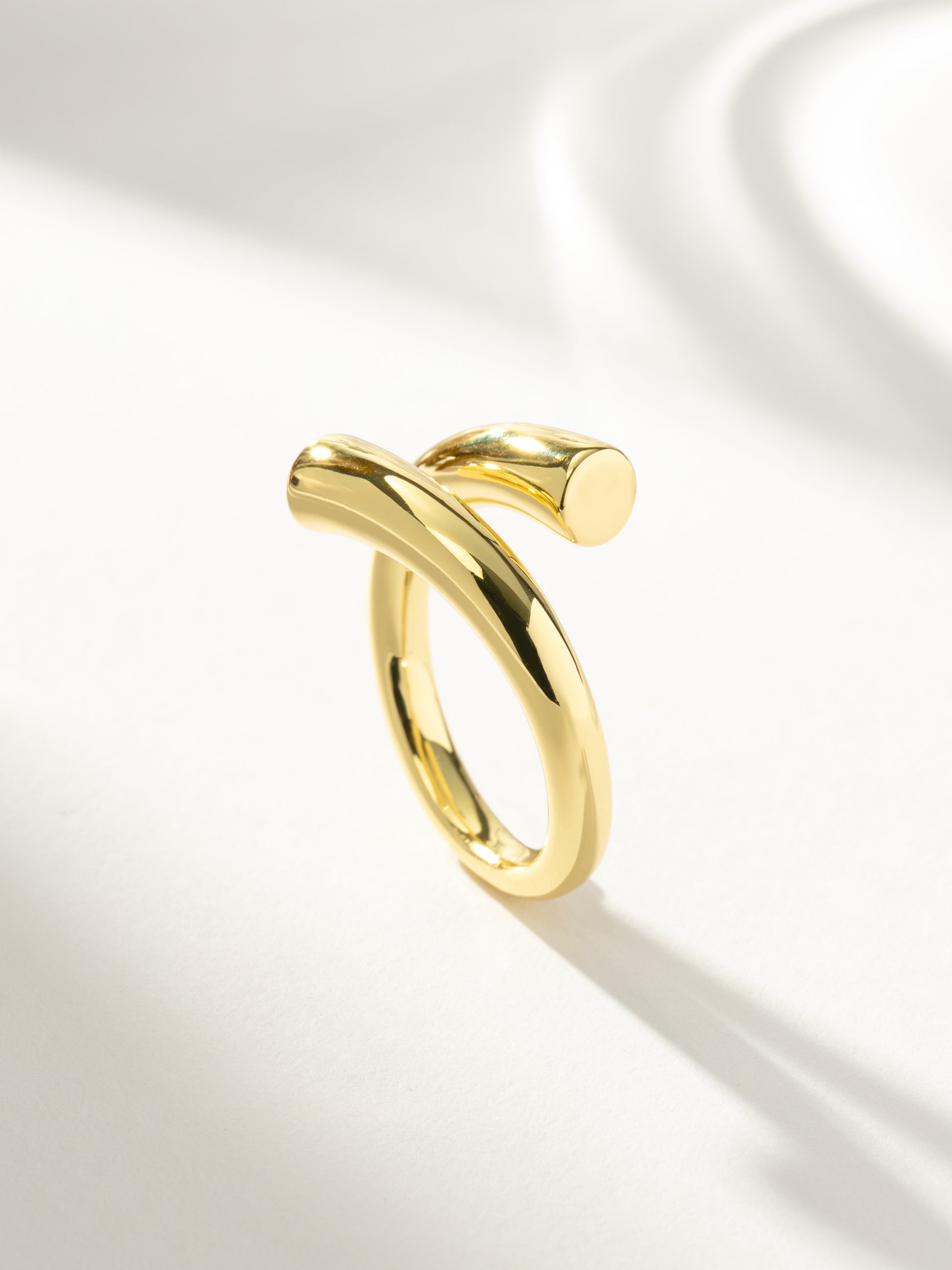 Around Town Ring | Gold | Product Detail Image | Uncommon James