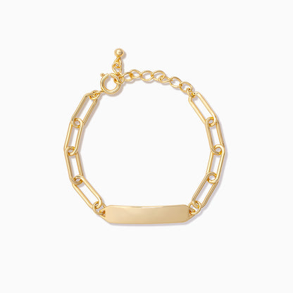Chain and Bar Bracelet | Gold | Product Image | Uncommon James