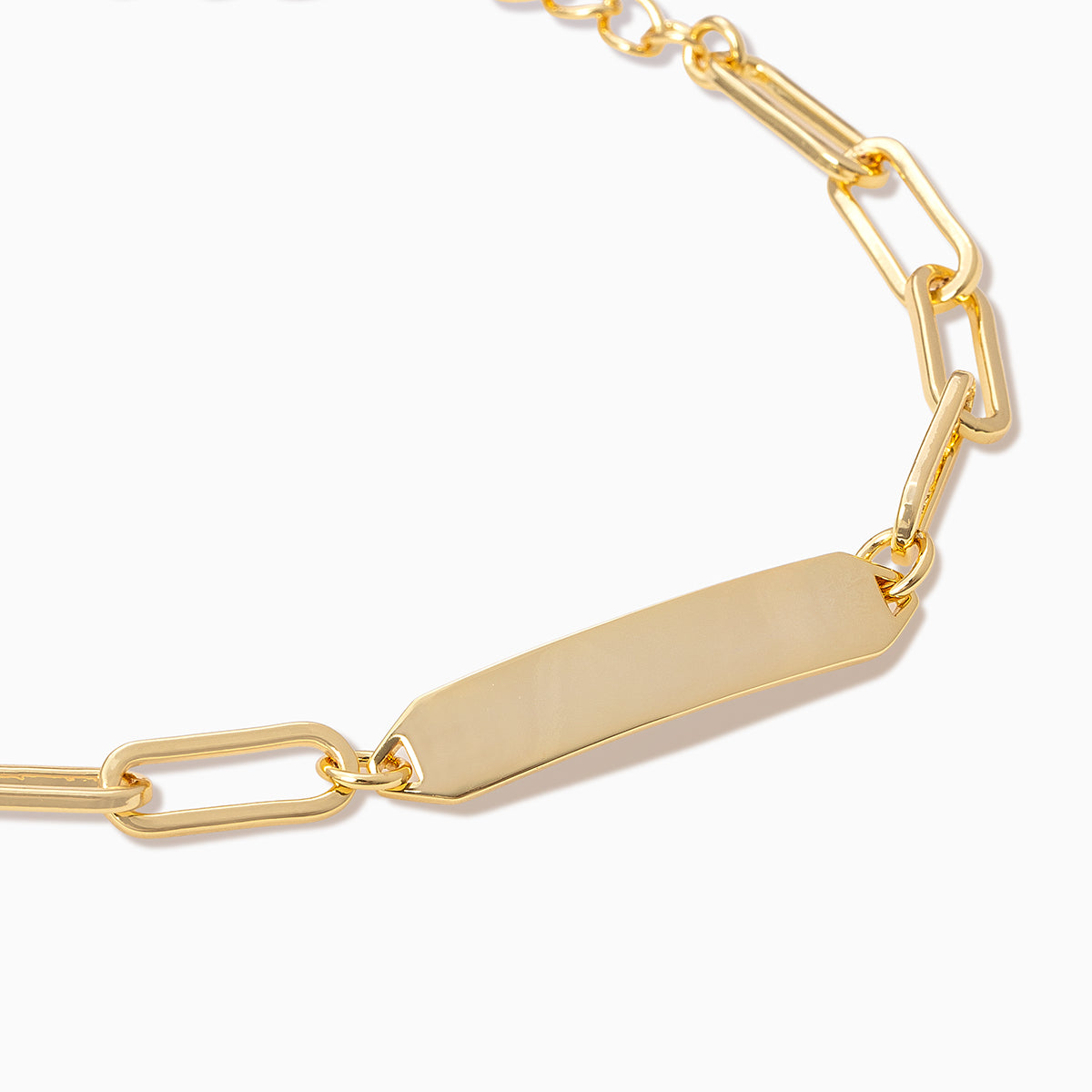 Chain and Bar Bracelet | Gold | Product Detail Image | Uncommon James