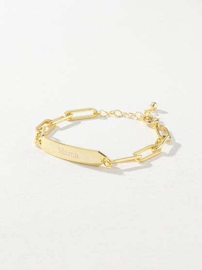 ["Mama Chain and Bar Bracelet"]