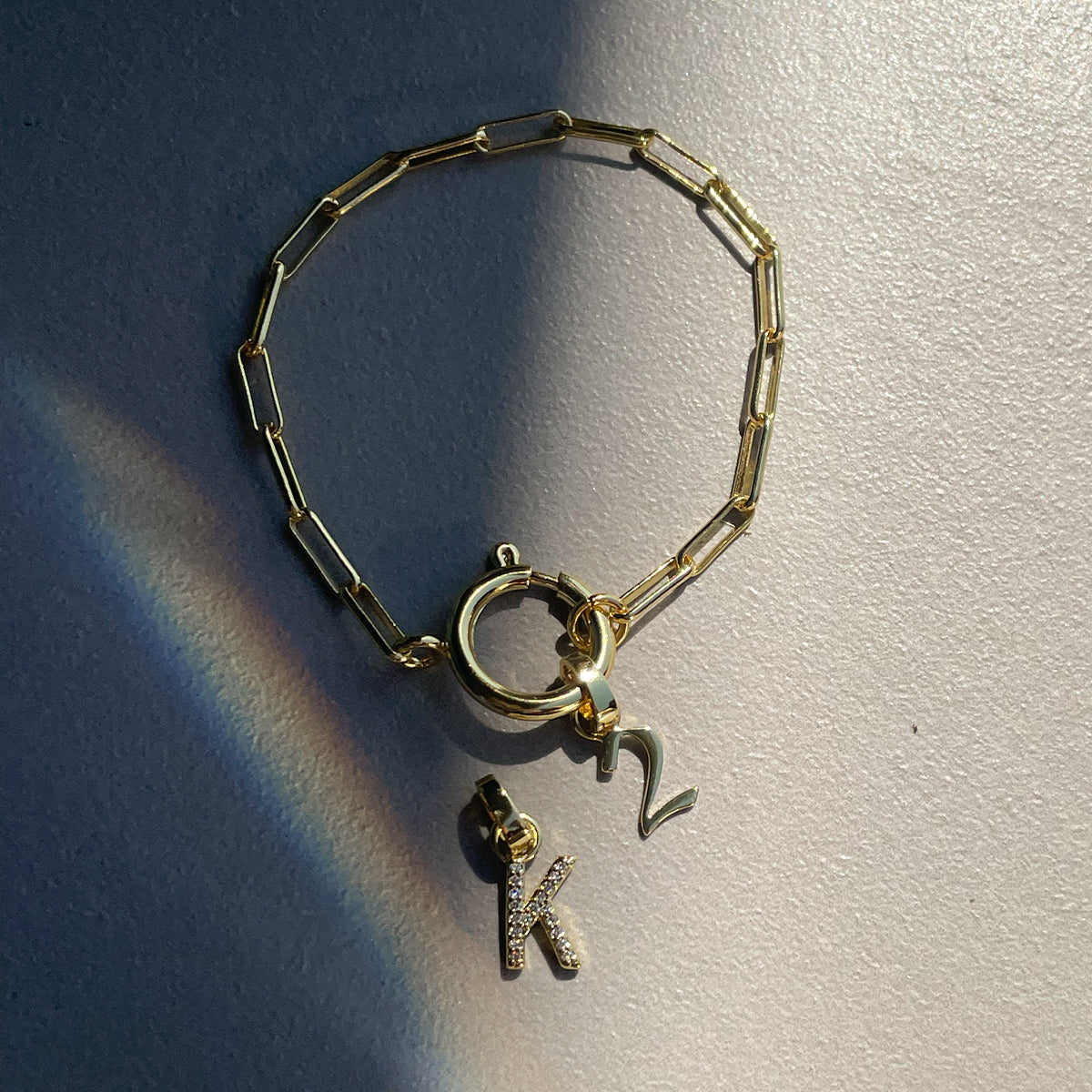 Beautiful Heavy Vintage 14k Gold Rope Chain Charm bracelet 7 1/2 in. 52  grams | eBay