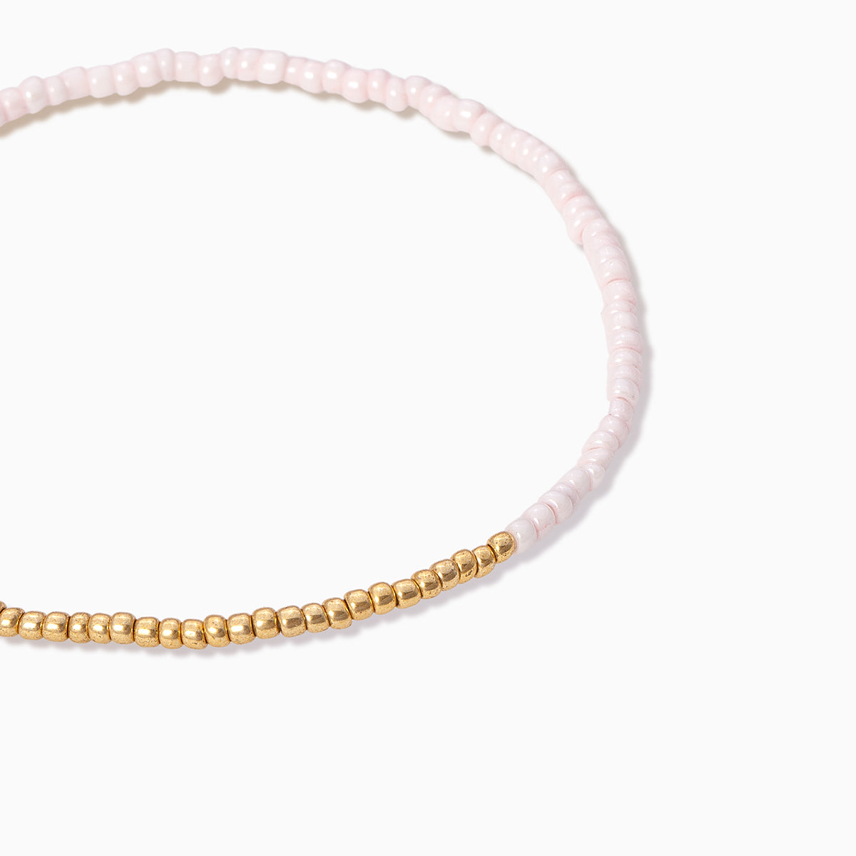 Flipside Beaded Bracelet | Pink/White | Product Detail Image | Uncommon James