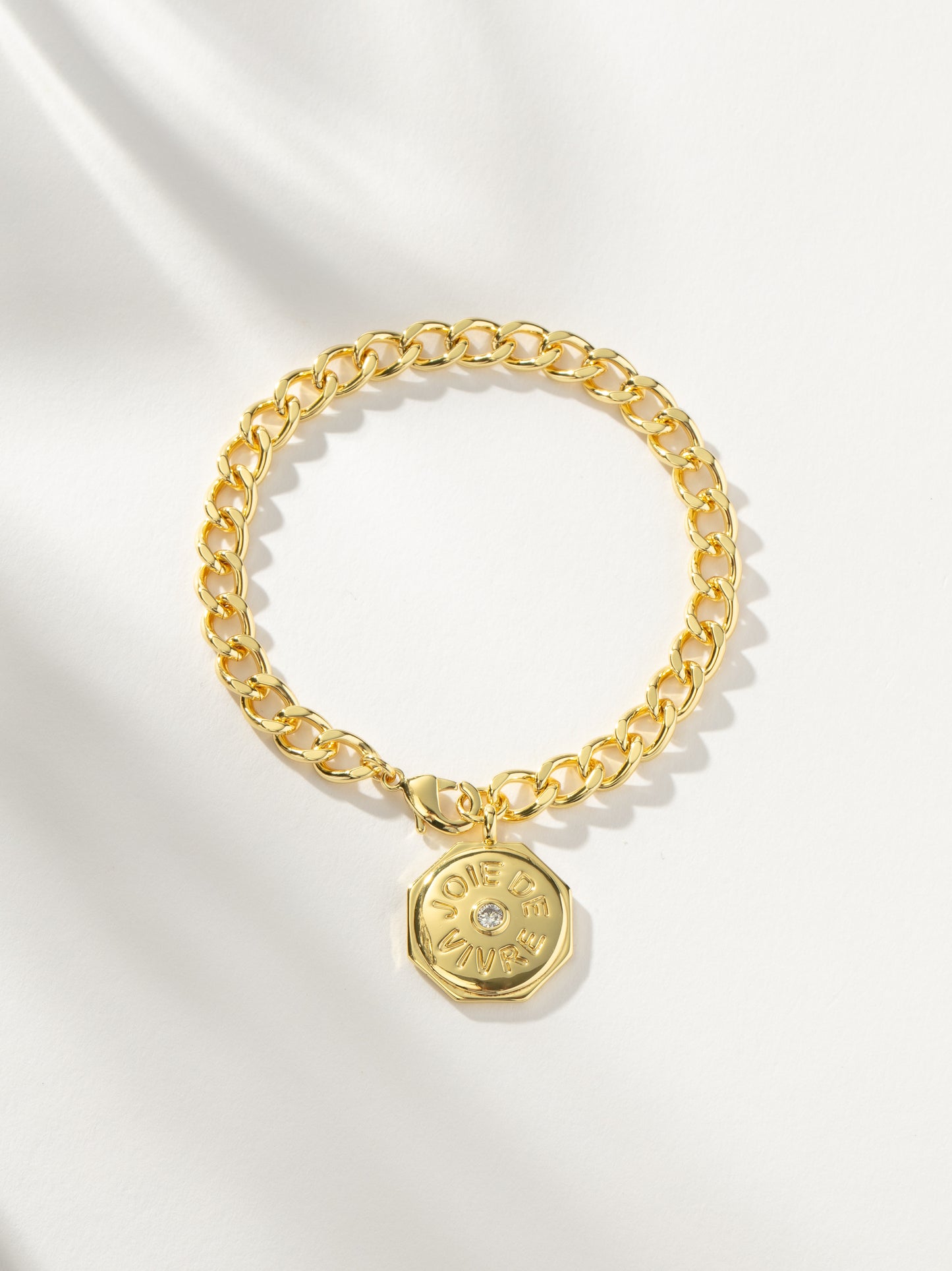 Joie De Vivre Bracelet | Gold | Product Image | Uncommon James