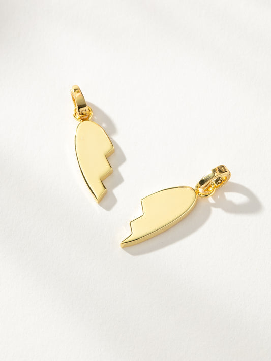 Better Together Heart Charms (Set of 2) | Gold | Product Image | Uncommon James