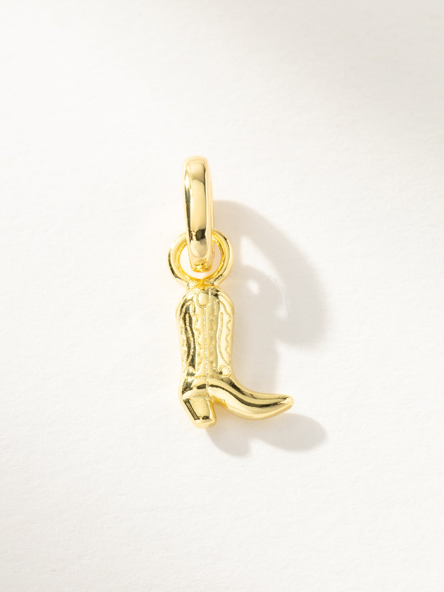 Cowboy Boot Charm | Gold | Product Image | Uncommon James