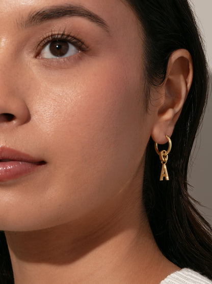 ["Letter Charm ", " Gold ", " Model Image ", " Uncommon James"]