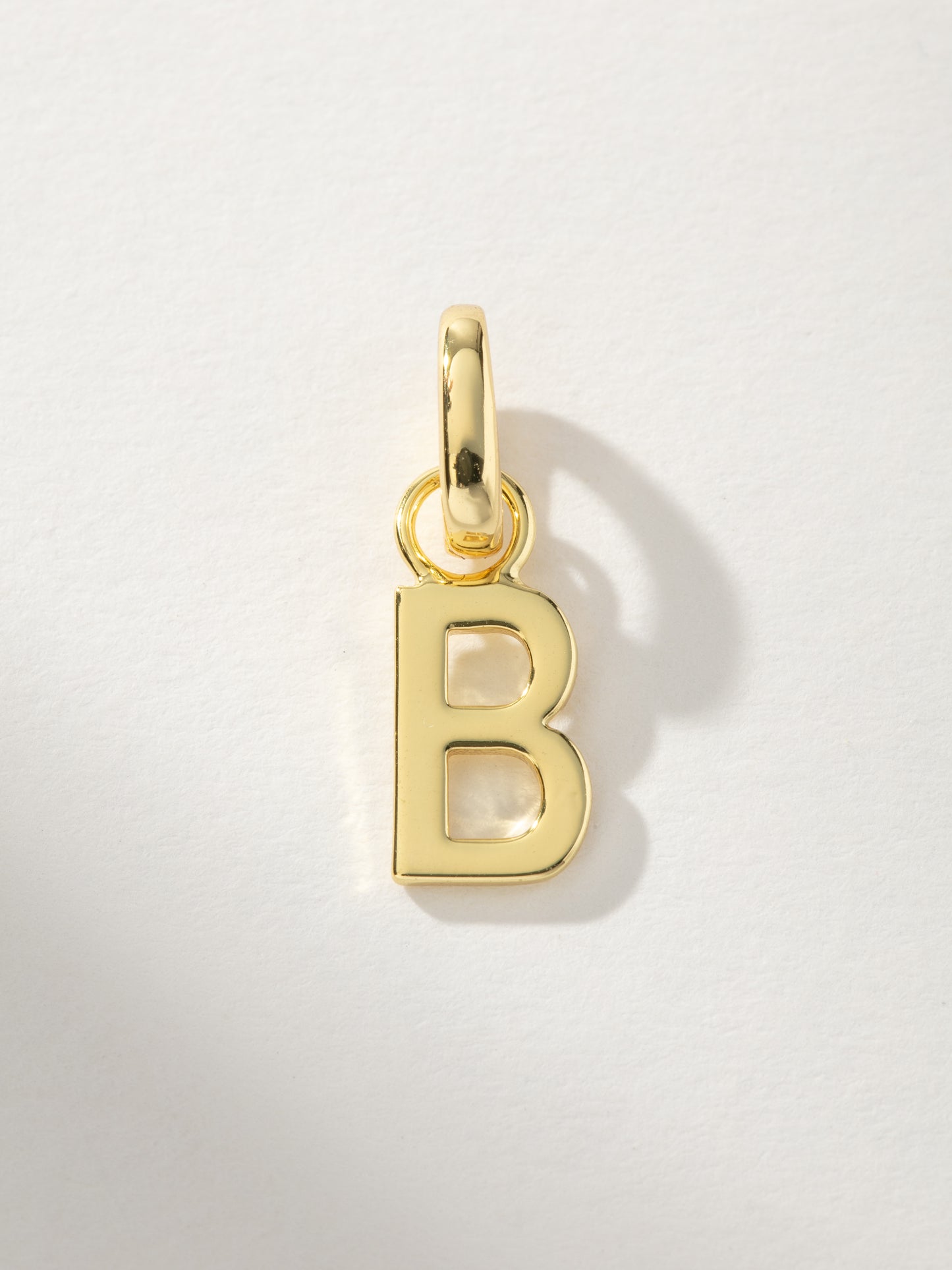 Letter Charm | Gold B | Product Image | Uncommon James