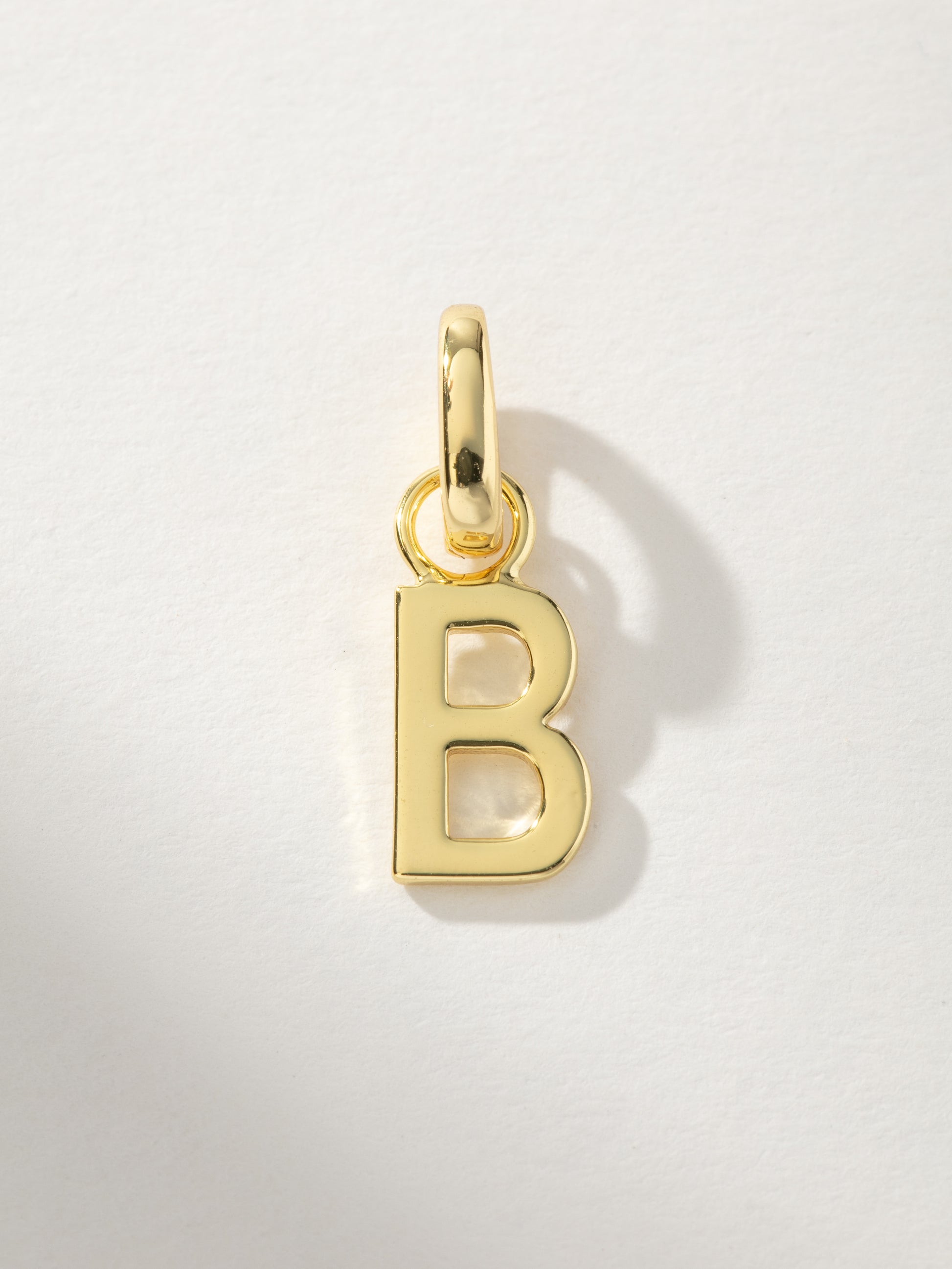 Letter Charm | Gold B | Product Image | Uncommon James