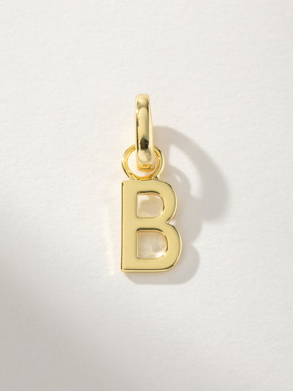 ["Letter Charm ", " Gold B ", " Product Image ", " Uncommon James"]