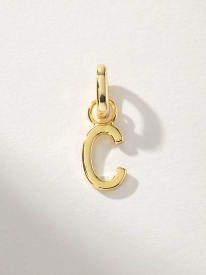 ["Letter Charm ", " Gold C ", " Product Image ", " Uncommon James"]