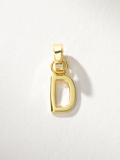 ["Letter Charm ", " Gold Solid D ", " Product Image ", " Uncommon James"]