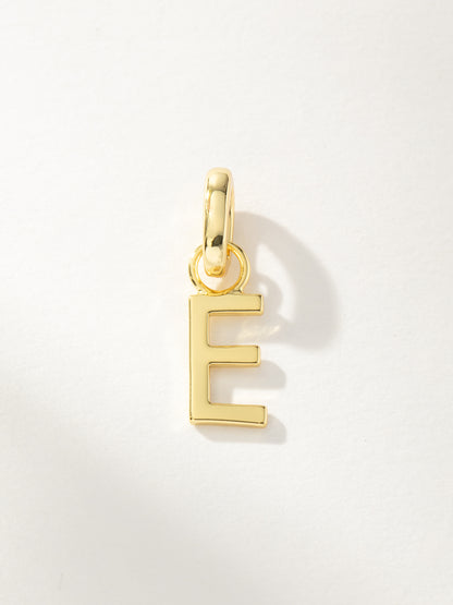 ["Letter Charm ", " Gold E ", " Product Image ", " Uncommon James"]