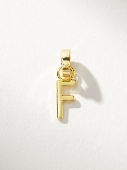 ["Letter Charm ", " Gold Solid F ", " Product Image ", " Uncommon James"]