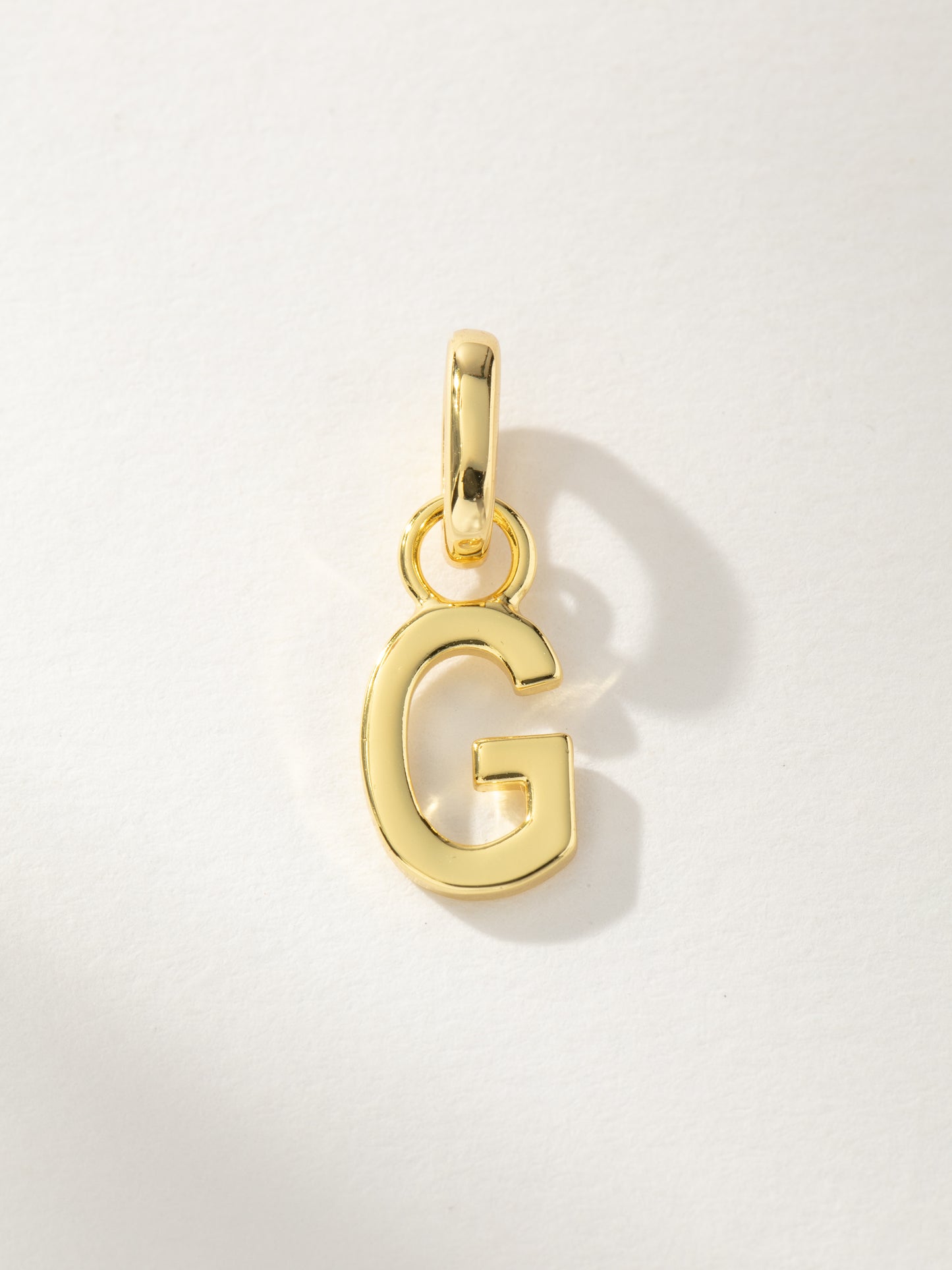 Letter Charm | Gold G | Product Image | Uncommon James