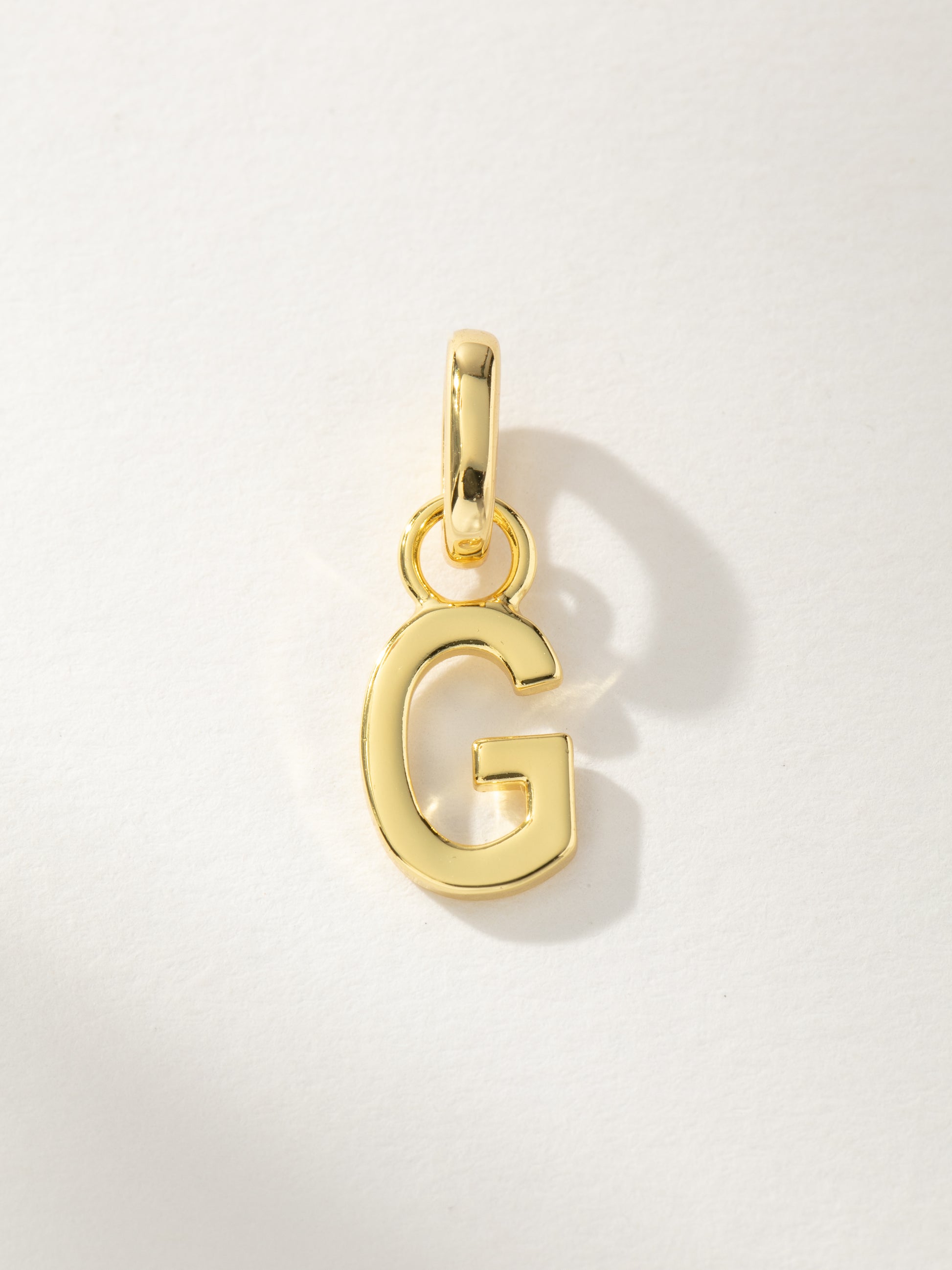Letter Charm | Gold G | Product Image | Uncommon James