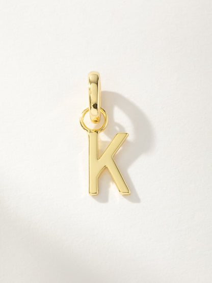 ["Letter Charm ", " Gold K ", " Product Image ", " Uncommon James"]