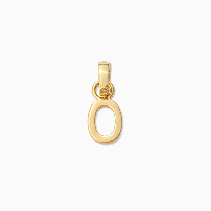 Letter Charm | Gold O | Product Image | Uncommon James