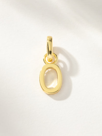 ["Letter Charm ", " Gold O ", " Product Image ", " Uncommon James"]