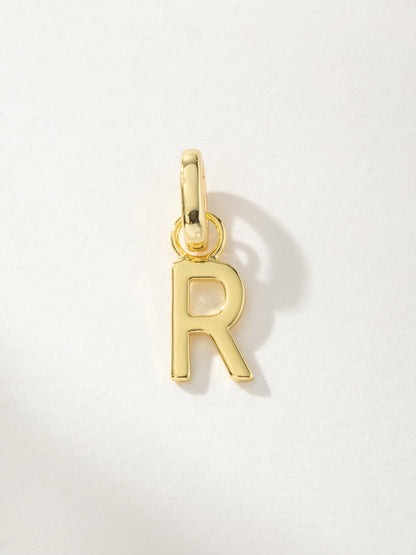 ["Letter Charm ", " Gold R ", " Product Image ", " Uncommon James"]