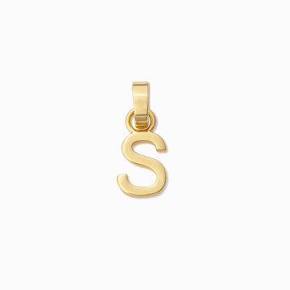 ["Letter Charm ", " Gold S ", " Product Image ", " Uncommon James"]