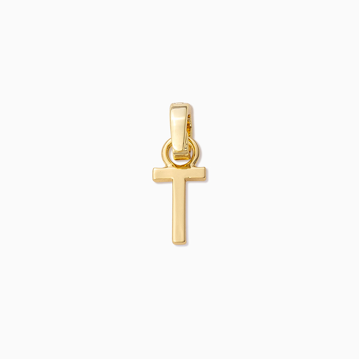 Letter Charm | Gold T | Product Image | Uncommon James