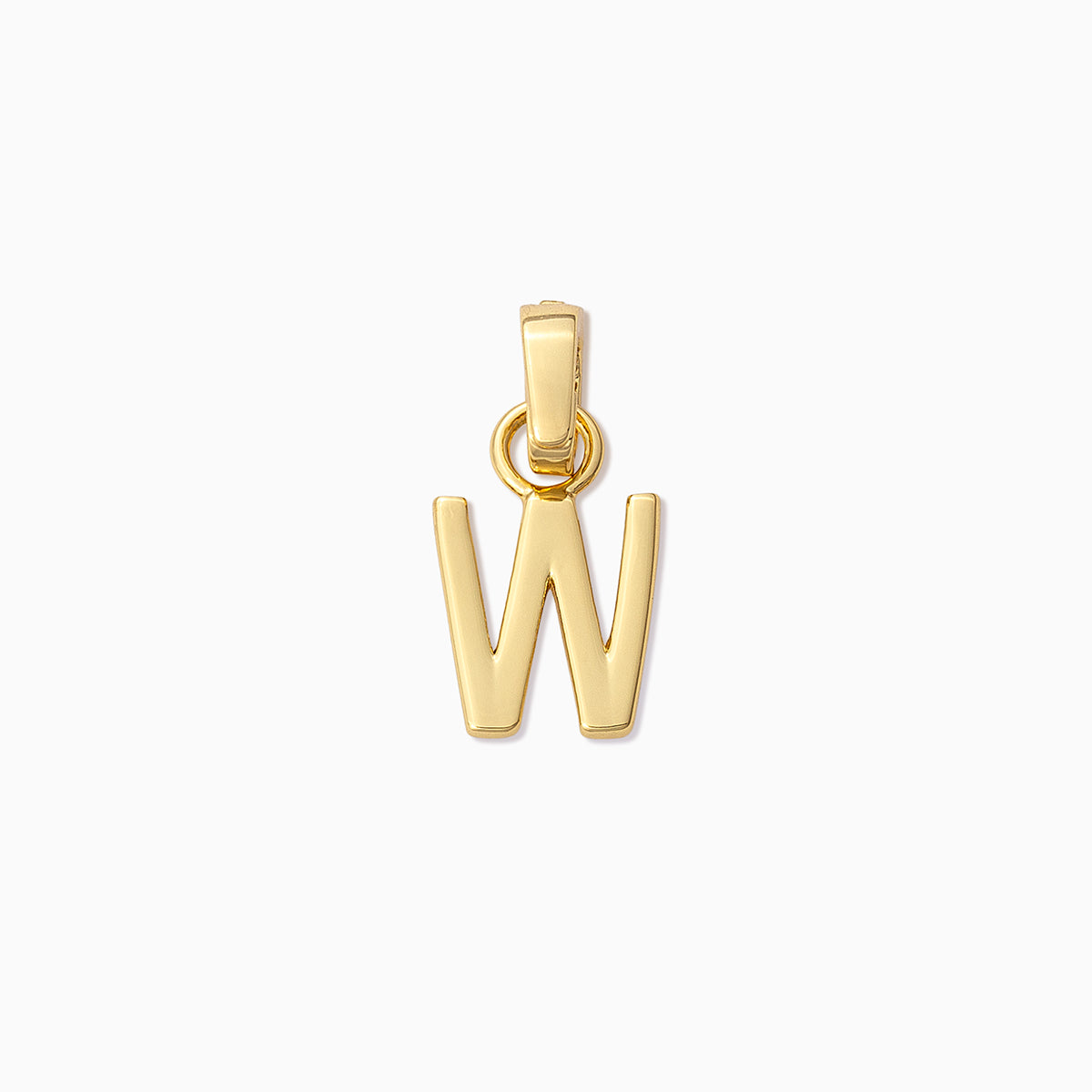 Letter Charm | Gold W | Product Image | Uncommon James