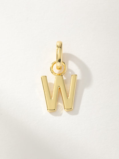 ["Letter Charm ", " Gold W ", " Product Image ", " Uncommon James"]
