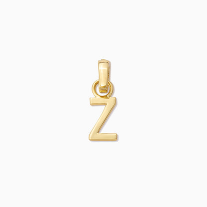 Letter Charm | Gold Z | Product Image | Uncommon James