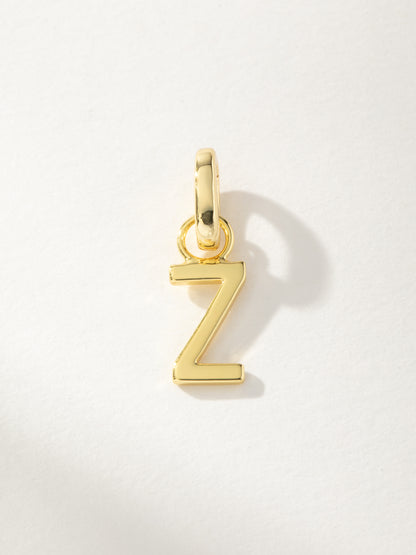["Letter Charm ", " Gold Z ", " Product Image ", " Uncommon James"]